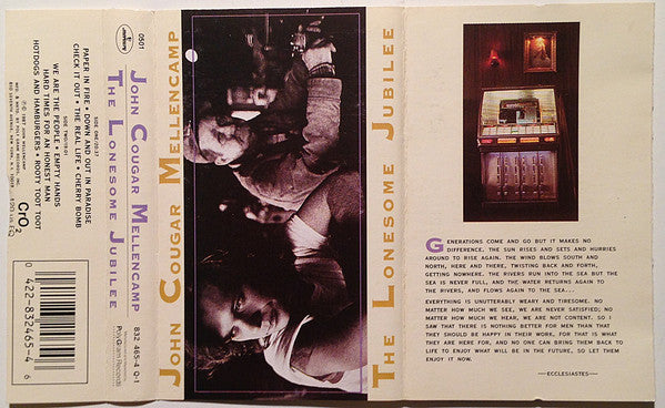 John Cougar Mellencamp : The Lonesome Jubilee (Album)