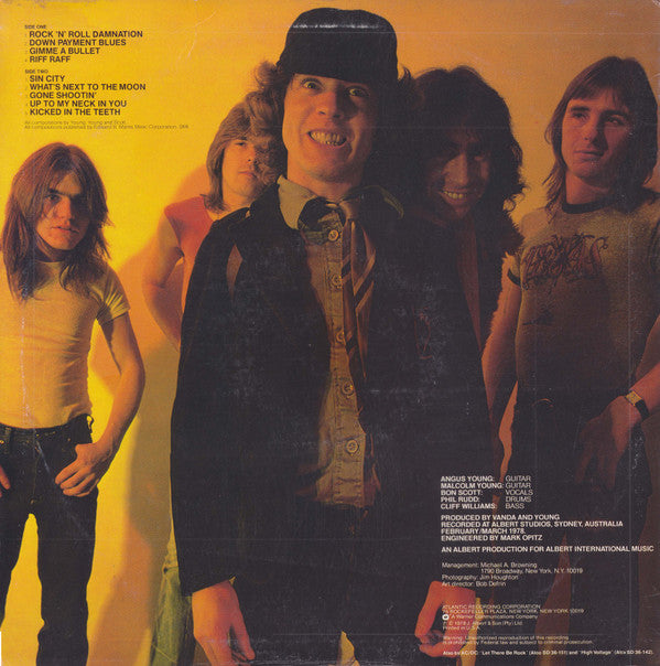 AC/DC : Powerage (LP,Album)