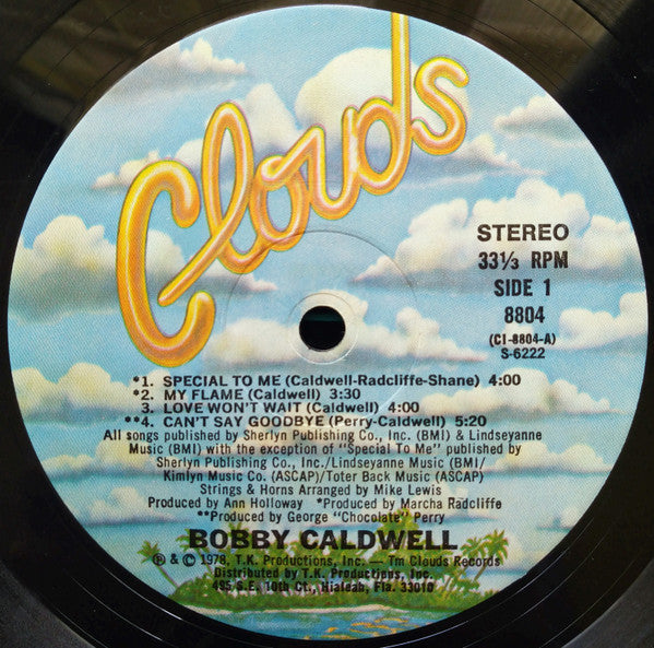 Bobby Caldwell : Bobby Caldwell (LP,Album,Stereo)