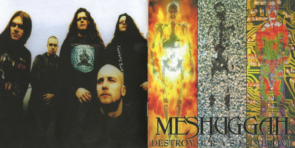Meshuggah : Destroy Erase Improve (Album,Reissue,Remastered)