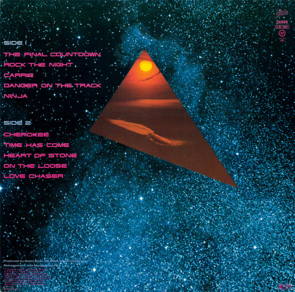 Europe (2) : The Final Countdown (LP,Album,Stereo)