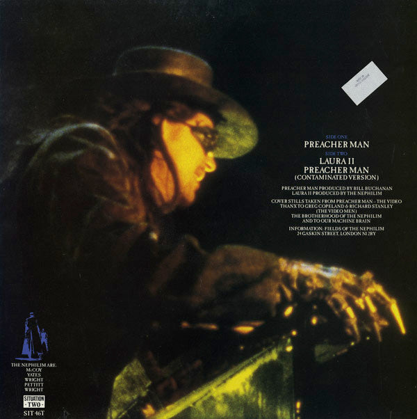 Fields Of The Nephilim : Preacher Man (12",45 RPM)