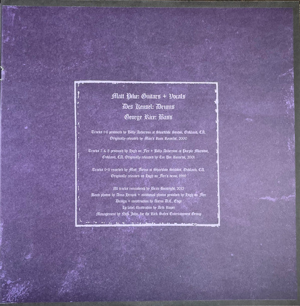 High On Fire : The Art Of Self Defense (LP,Album,Limited Edition,Reissue,Remastered)