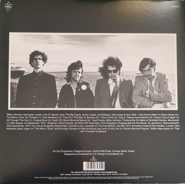 Dr. Feelgood : Down By The Jetty (LP,Album,Reissue,Remastered,Stereo)