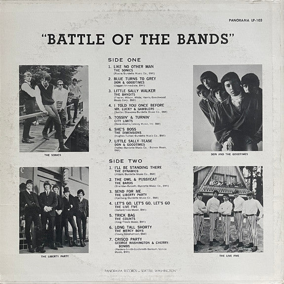 Various : Battle Of The Bands! (LP,Compilation)