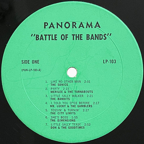 Various : Battle Of The Bands! (LP,Compilation)