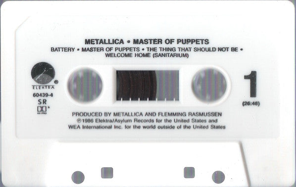 Metallica : Master Of Puppets (Album)