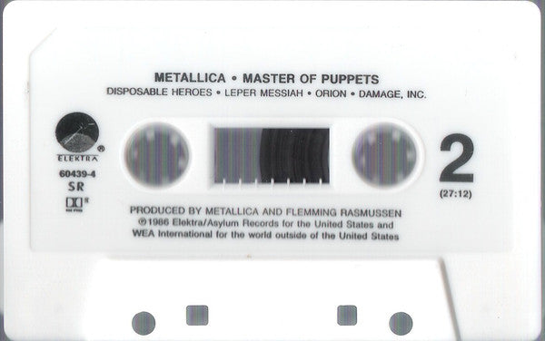 Metallica : Master Of Puppets (Album)