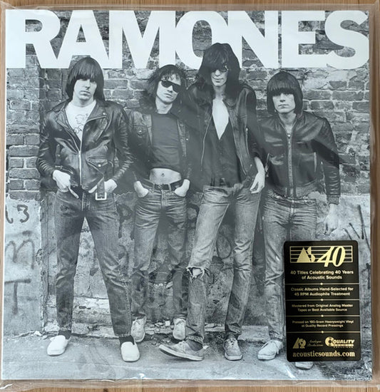 Ramones : Ramones (12",45 RPM,Album,Reissue,Remastered,Stereo)