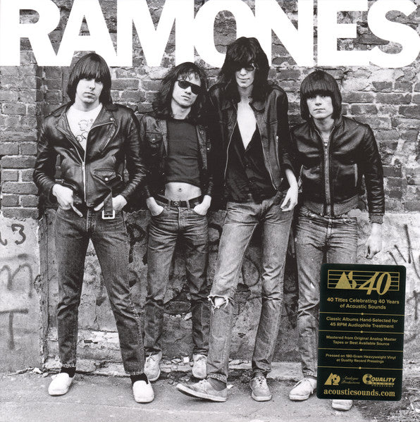 Ramones : Ramones (12",45 RPM,Album,Reissue,Remastered,Stereo)