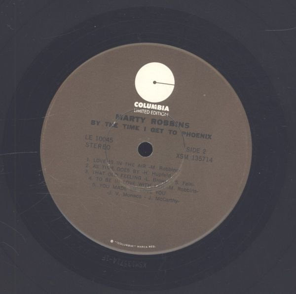 Marty Robbins : By The Time I Get To Phoenix (LP,Album,Reissue)