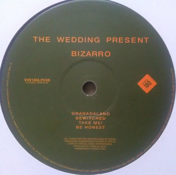 Wedding Present, The : Bizarro (LP,Album,Reissue)