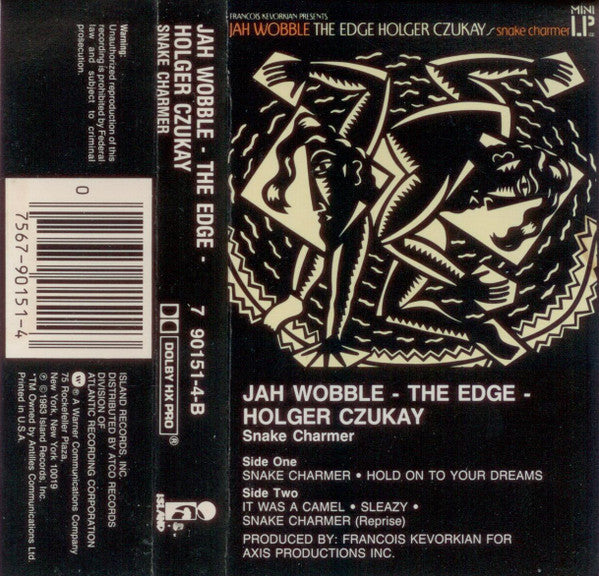 Jah Wobble - Edge, The - Holger Czukay : Snake Charmer (Mini-Album)