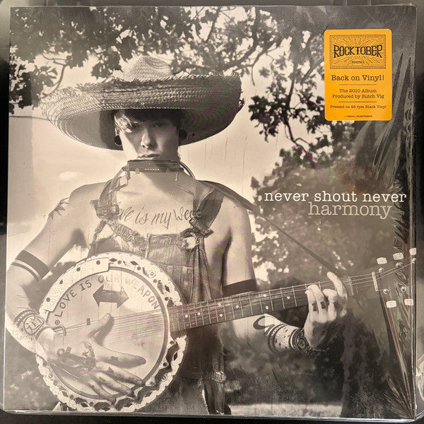 Never Shout Never : Harmony (LP,45 RPM,Album,Repress)