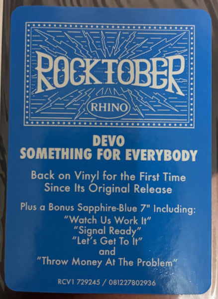 Devo : Something For Everybody (LP)