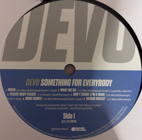 Devo : Something For Everybody (LP)