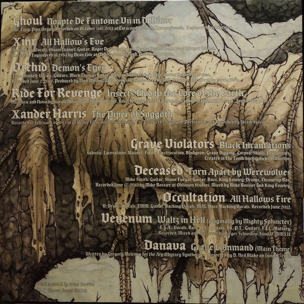 Various : Grave Command: All Hallowed Hymns (LP,Compilation,Picture Disc)