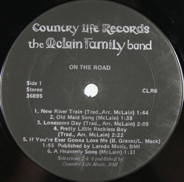 McLain Family Band, The : On The Road (LP,Album)