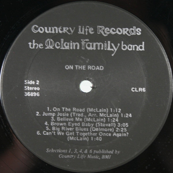McLain Family Band, The : On The Road (LP,Album)
