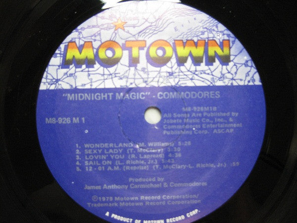 Commodores : Midnight Magic (LP,Album,Stereo)