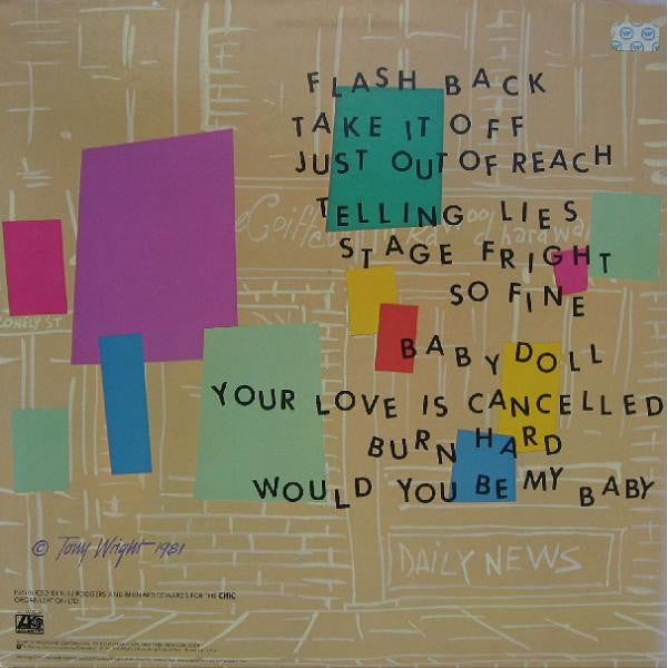 Chic : Take It Off (LP,Album)