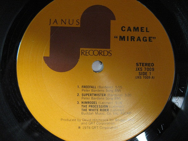 Camel : Mirage (LP,Album)