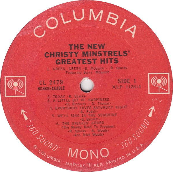 New Christy Minstrels, The : Greatest Hits (LP,Mono,Compilation)