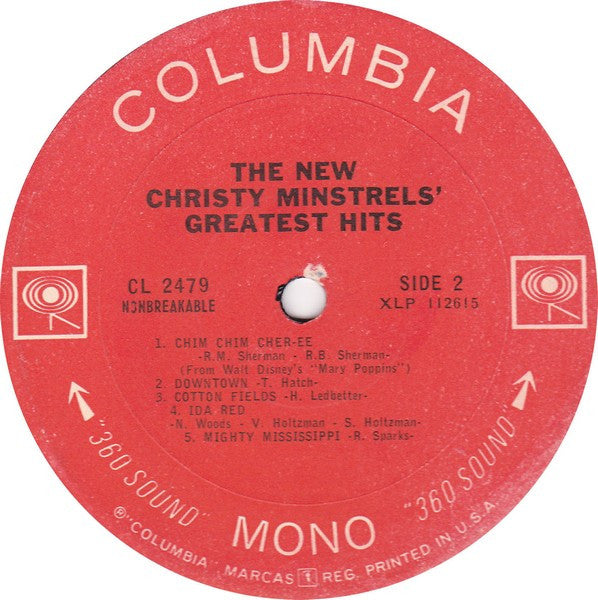 New Christy Minstrels, The : Greatest Hits (LP,Mono,Compilation)