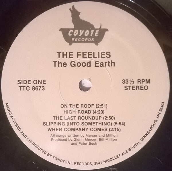 Feelies, The : The Good Earth (LP,Album,Stereo)