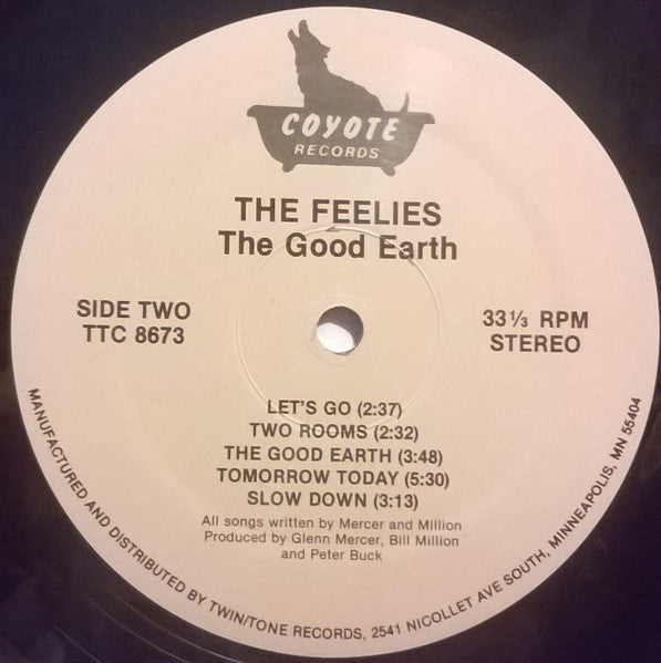 Feelies, The : The Good Earth (LP,Album,Stereo)