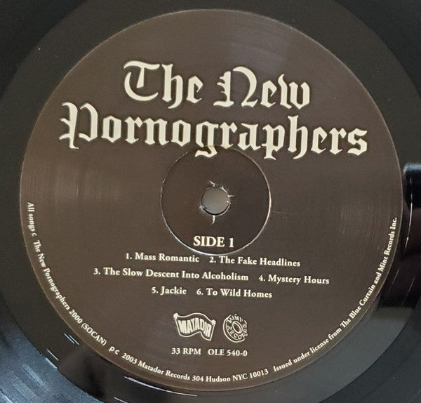 New Pornographers, The : Mass Romantic (LP,Album,Remastered)