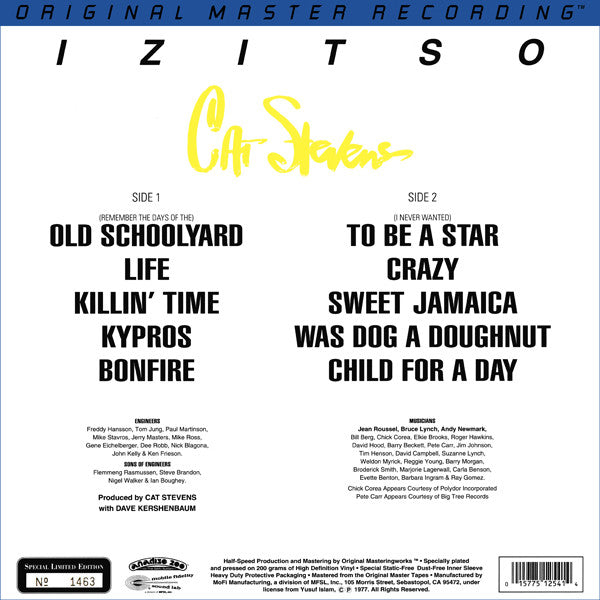 Cat Stevens : Izitso (LP,Album)