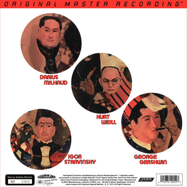 Bernard Herrmann Conducting London Festival Recording Ensemble, The : The Four Faces Of Jazz (LP,Album,Limited Edition,Numbered,Reissue,Remastered)