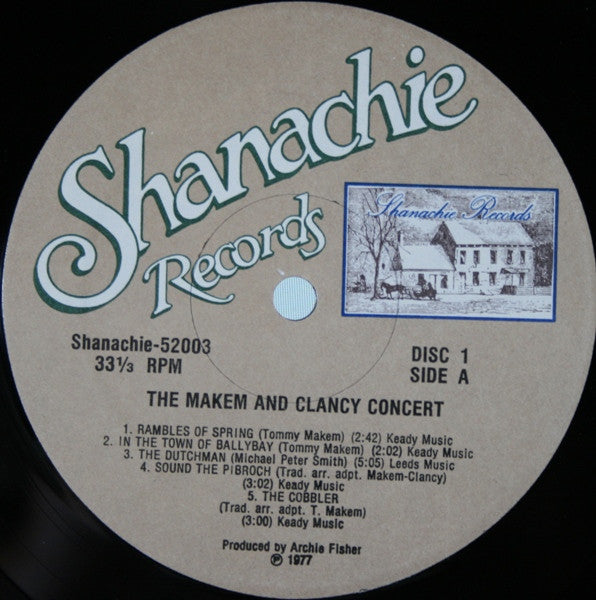 Makem & Clancy : The Makem & Clancy Concert (LP,Album,Reissue)