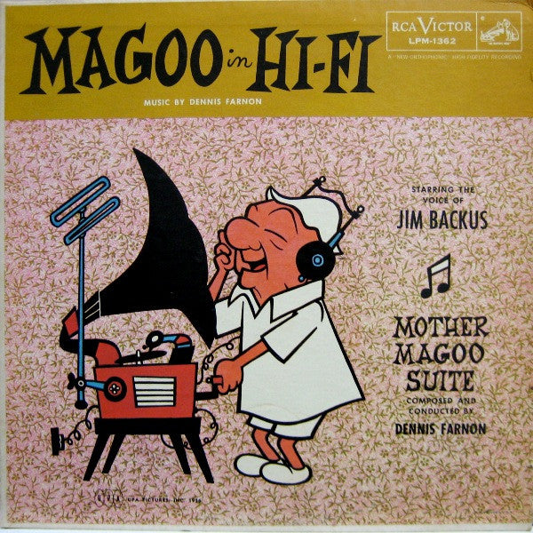 Dennis Farnon And His Orchestra / Jim Backus / Daws Butler : Magoo In Hi-Fi (Mother Magoo Suite) (LP)