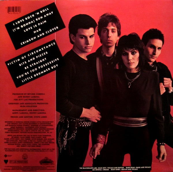 Joan Jett & The Blackhearts : I Love Rock 'N Roll (LP,Album)