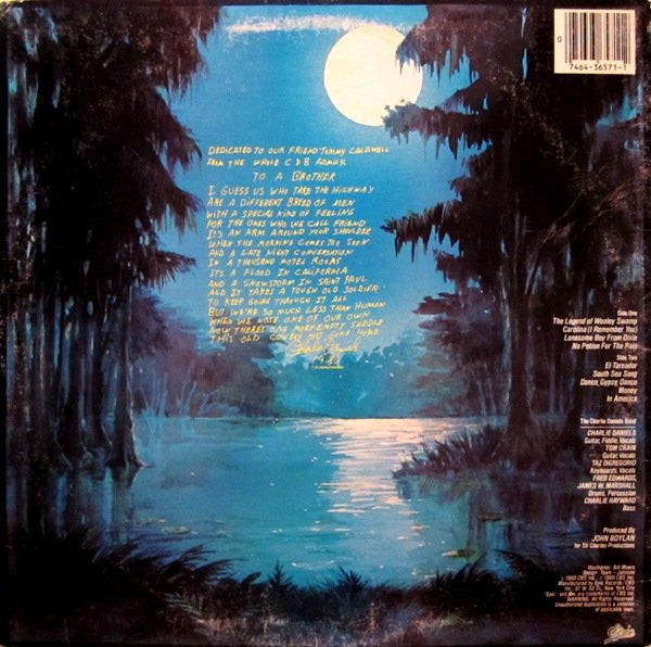 Charlie Daniels Band, The : Full Moon (LP,Album,Stereo)