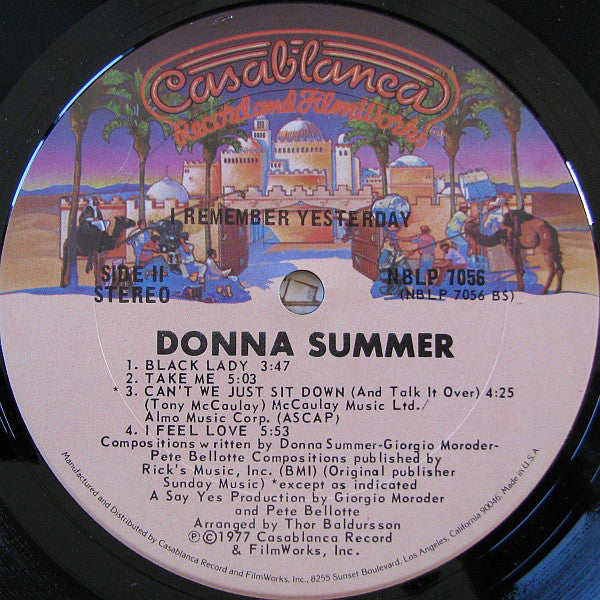 Donna Summer : I Remember Yesterday (LP,Album)