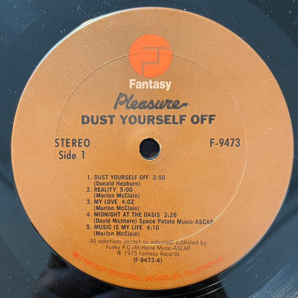 Pleasure (4) : Dust Yourself Off (LP,Album)