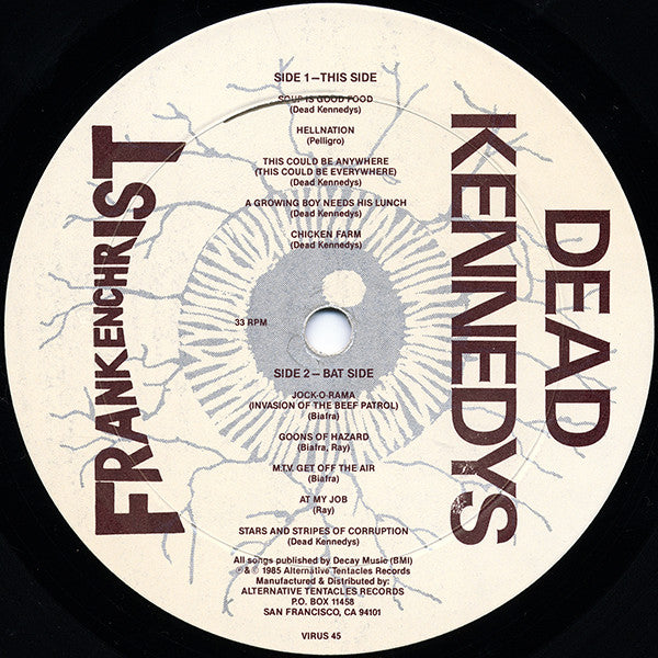 Dead Kennedys : Frankenchrist (LP,Album)