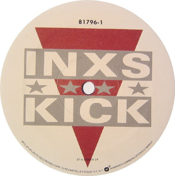 INXS : Kick (LP,Album,Stereo)