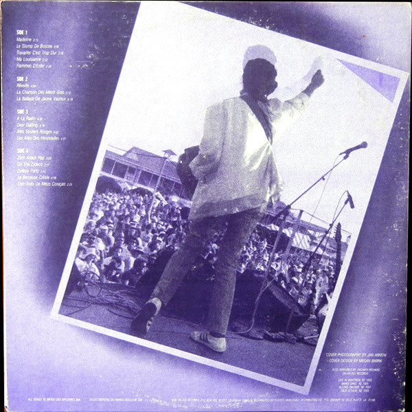 Zachary Richard : Looking Back (LP,Compilation)