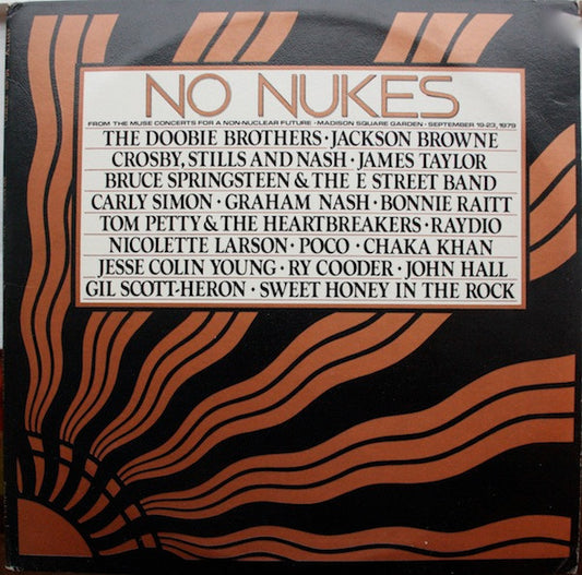 Various : No Nukes - The Muse Concerts For A Non-Nuclear Future (LP,Album)