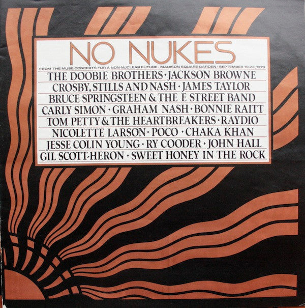 Various : No Nukes - The Muse Concerts For A Non-Nuclear Future (LP,Album)