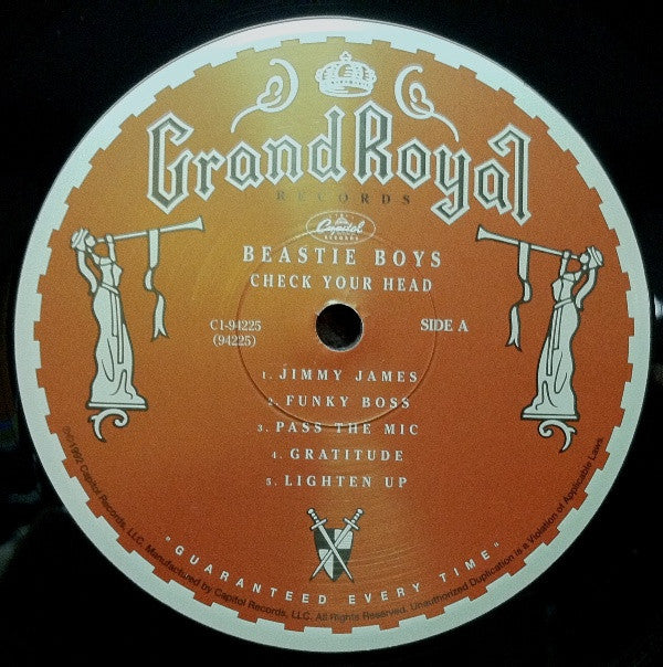 Beastie Boys : Check Your Head (LP,Album,Reissue,Remastered)