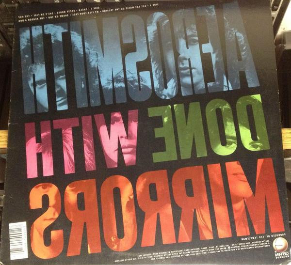 Aerosmith : Done With Mirrors (LP,Album)