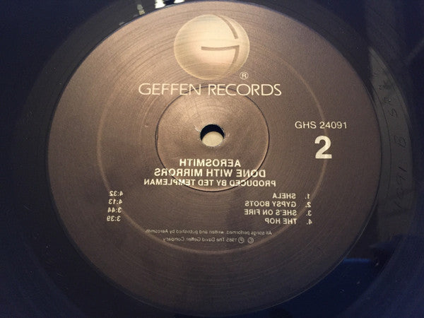 Aerosmith : Done With Mirrors (LP,Album)