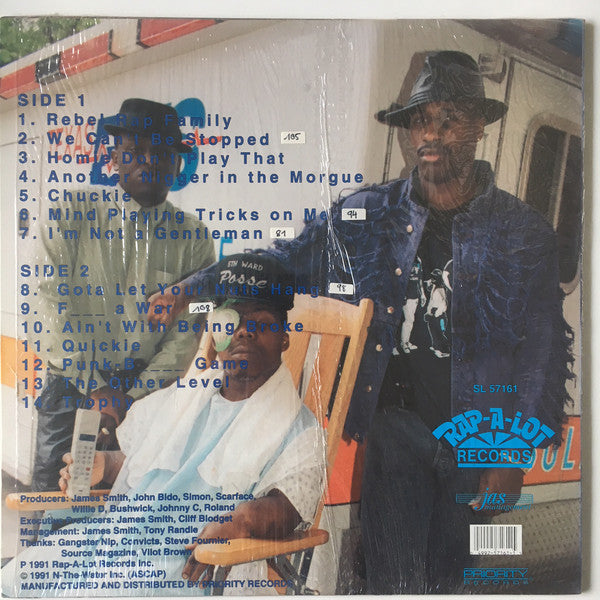 Geto Boys : We Can't Be Stopped (LP,Album)