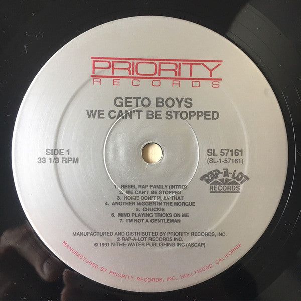 Geto Boys : We Can't Be Stopped (LP,Album)