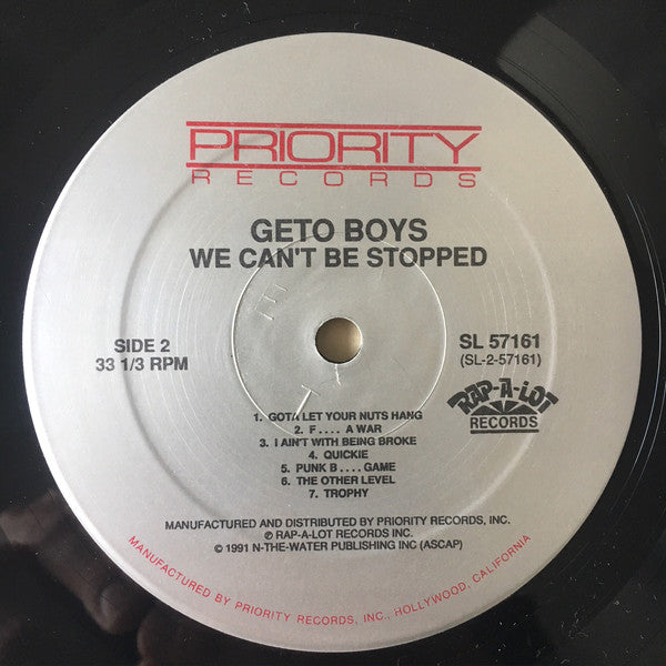 Geto Boys : We Can't Be Stopped (LP,Album)